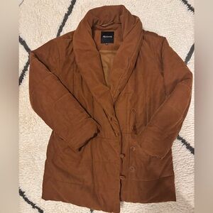 Maxwell Corduroy Quilted Ensley coat - XXS